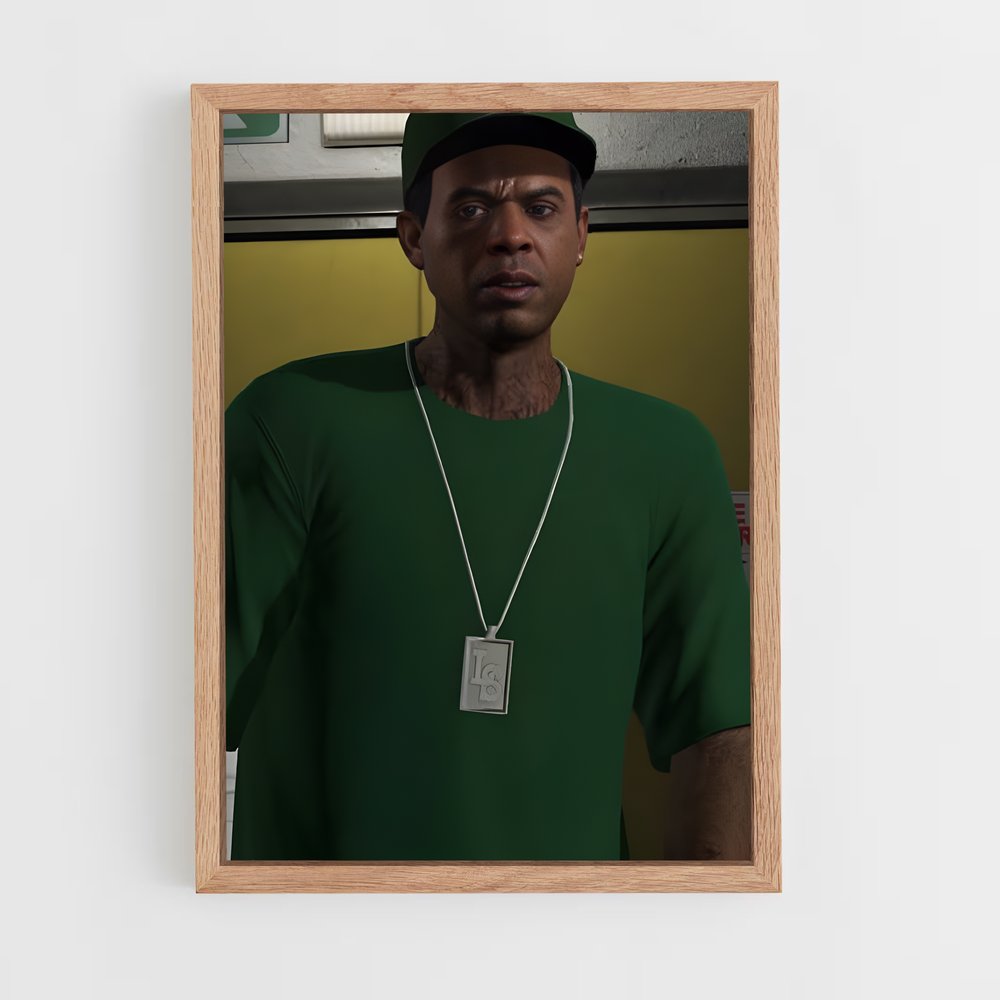 Poster Le Style de Lamar – affiche GTA V (vue 4)